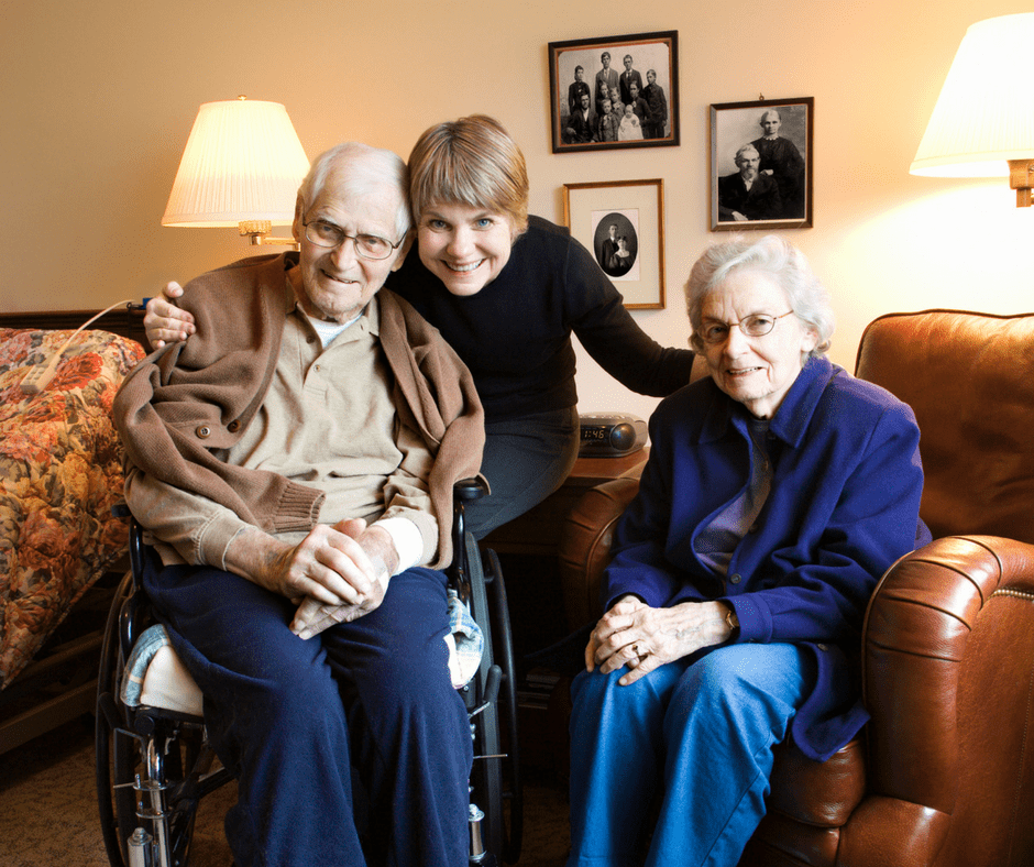 caregiver, seniors, elderly, home, family