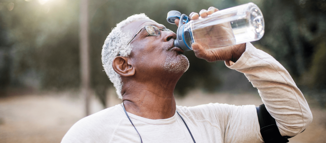 keep your senior loved ones from being dehydrated